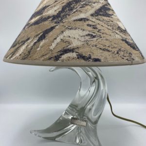 Saint-Louis Lampe "Vague" vintage