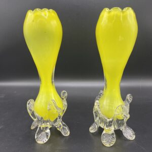 Paire de Soliflores "Art Nouveau"