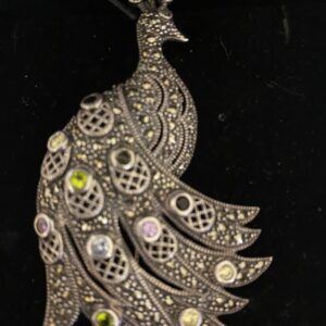 Broche Paon