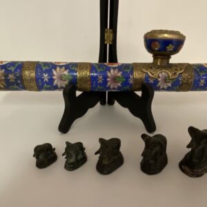 Pipe à Opium et série de poids