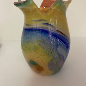 Vase verre soufflé camaïeu