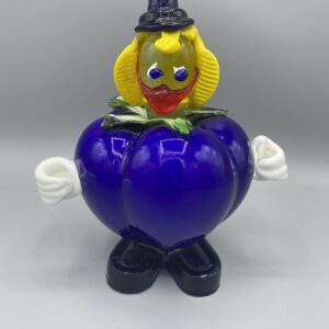 Clown citrouille bleu