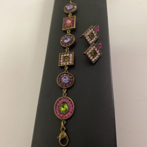 poggi paris bracelet et boucles d'oreilles