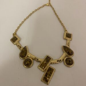 Magnifique Collier "Dolce Vita" Métal doré 40 cm