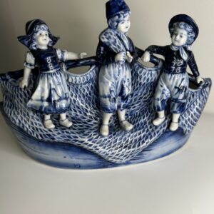 Delft Faïence enfants pecheurs