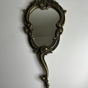Miroir à mains bronze