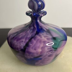 Flacon de parfum verre soufflé Island Studio Glass
