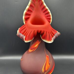 Murano Vase orchidée Verre soufflé